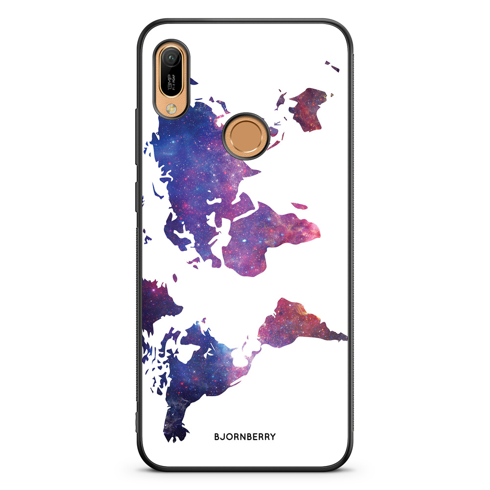 Huawei Y6 2019 Case - World Map Space