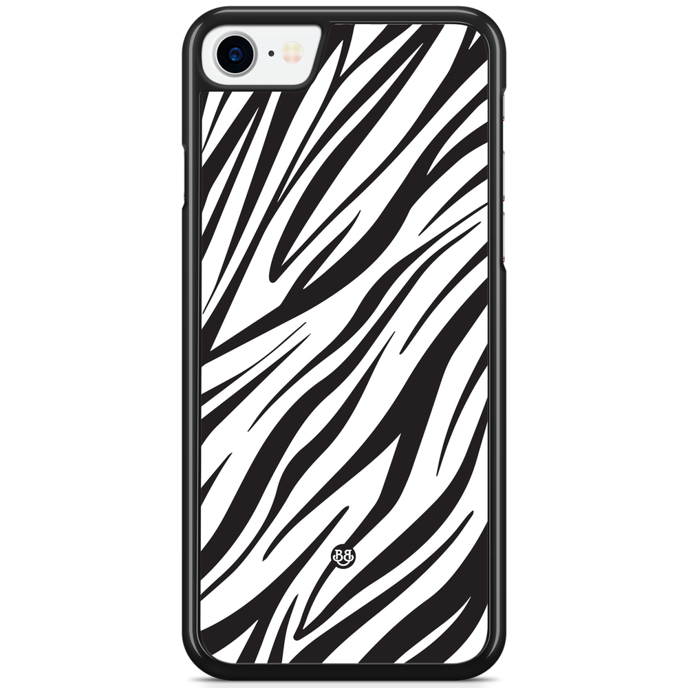 iPhone 8/SE (2020) Skal - WILD AUTUMN - Zebra Twist