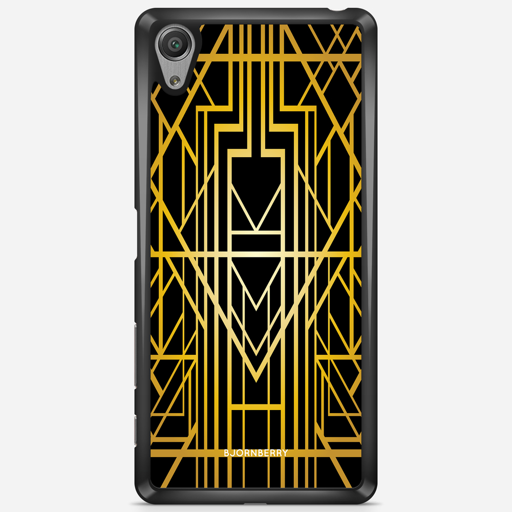Sony Xperia X Performance Case - Golden Pattern