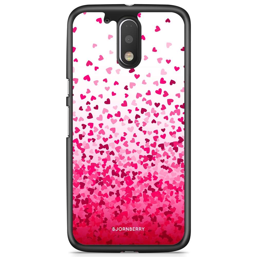 Moto G4/G4 Plus Case - Heart Confetti