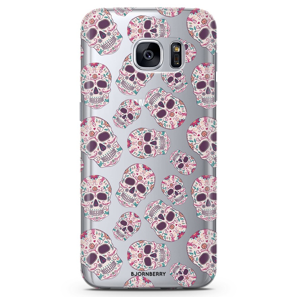 Samsung Galaxy S7 TPU Case - Calavera Skulls