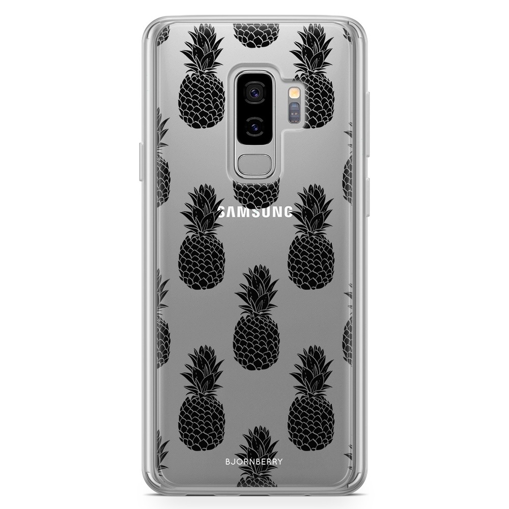 Samsung Galaxy S9 Plus Fashion Case - Black Pineapples