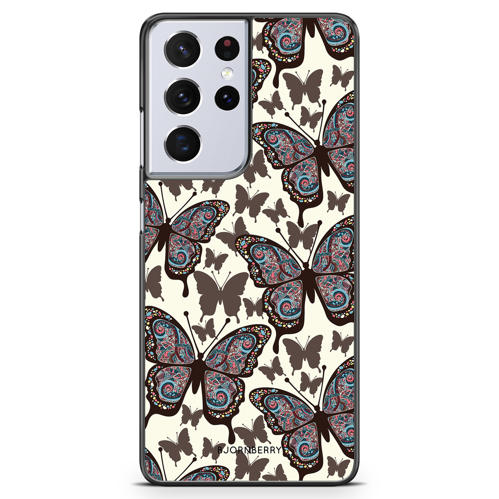 Samsung Galaxy S21 Ultra Case - Colorful Butterflies