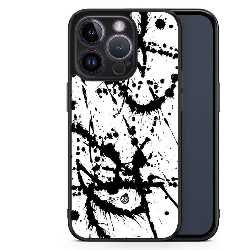 iPhone 14 Pro Case - Black Blot