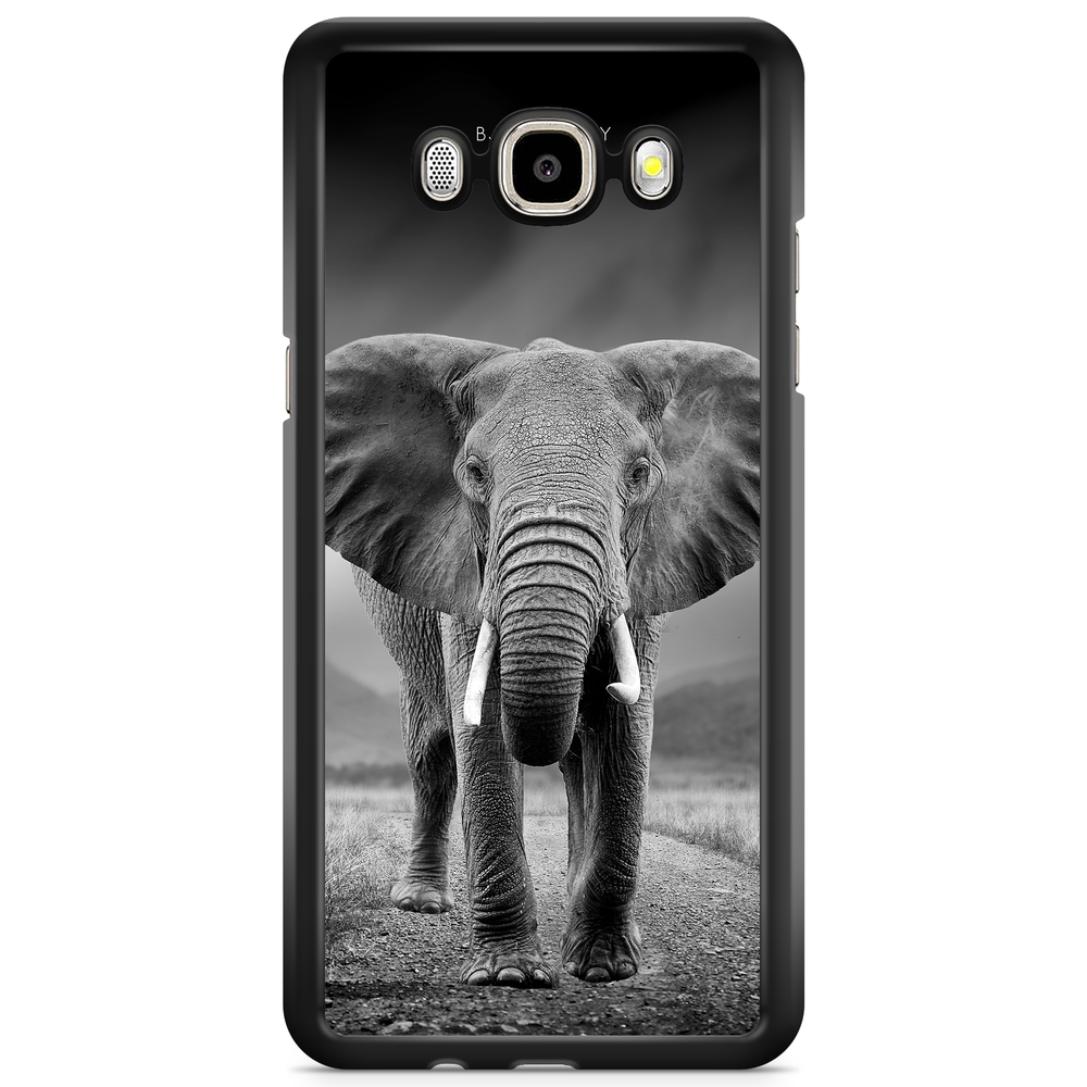 Samsung Galaxy J5 (2015) Case - Black/White Elephant