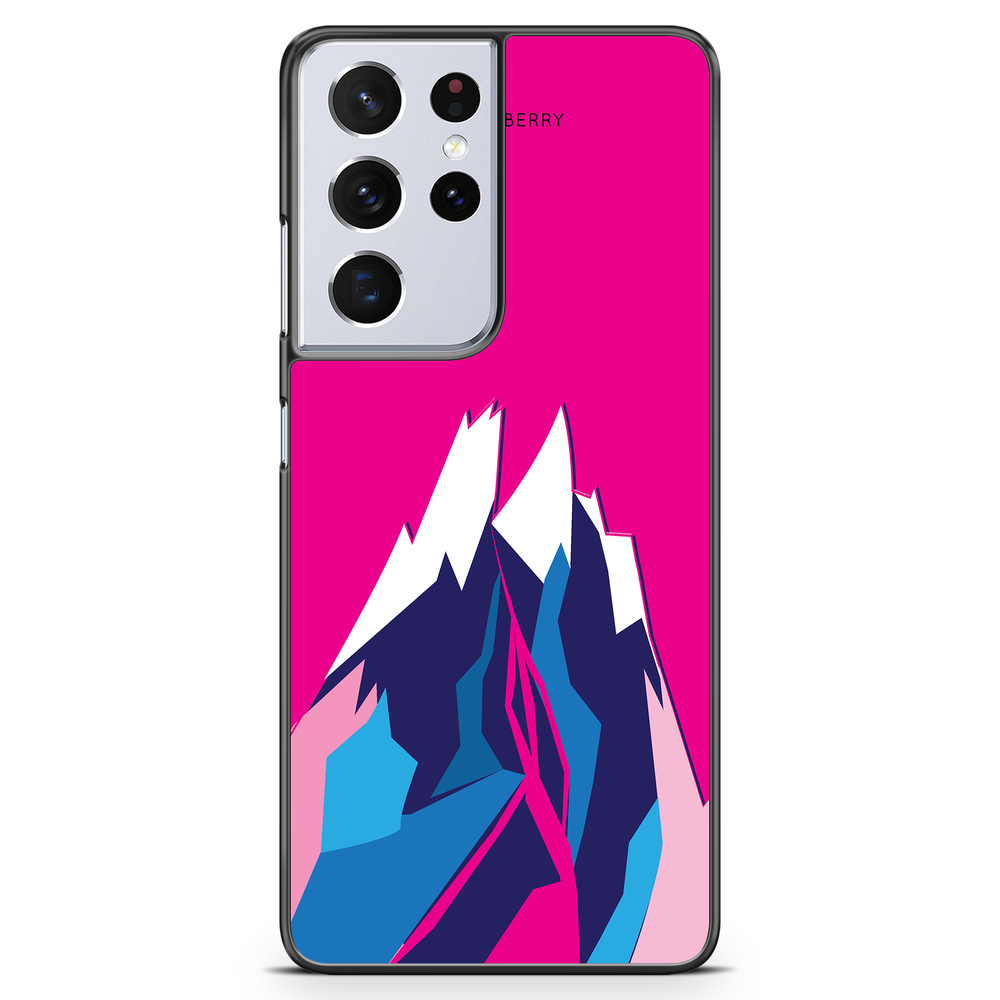 Samsung Galaxy S21 Ultra Case - Pink Mountain
