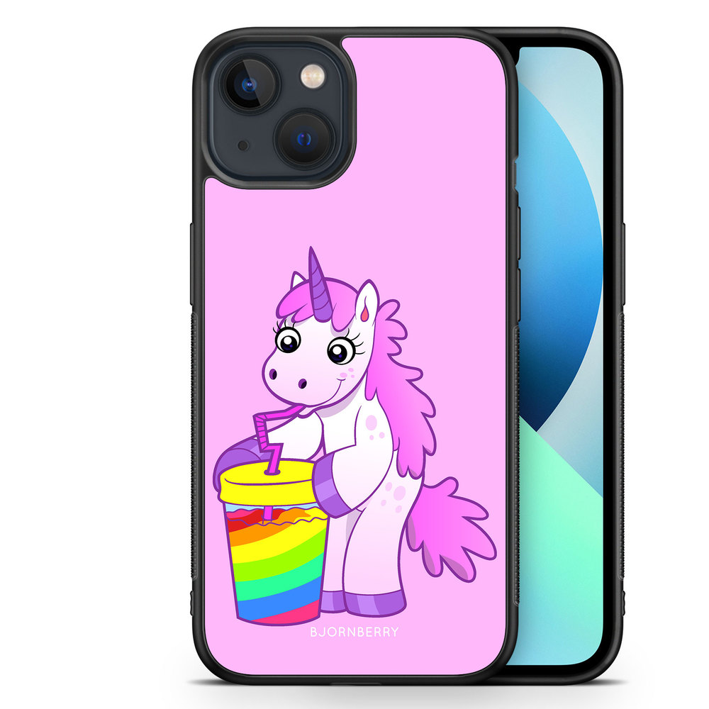 iPhone 13 Mini Case - Drinking Unicorn