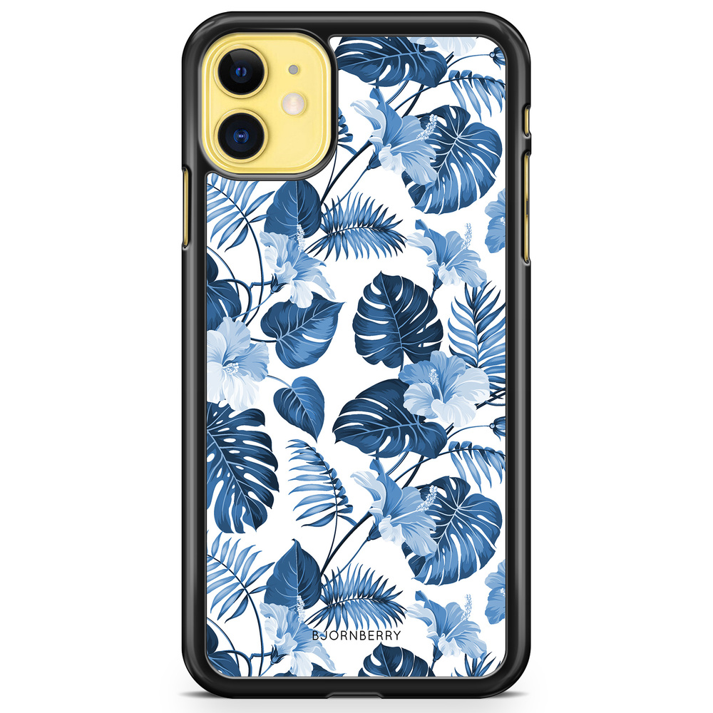 iPhone 11 Case - Blue Flowers