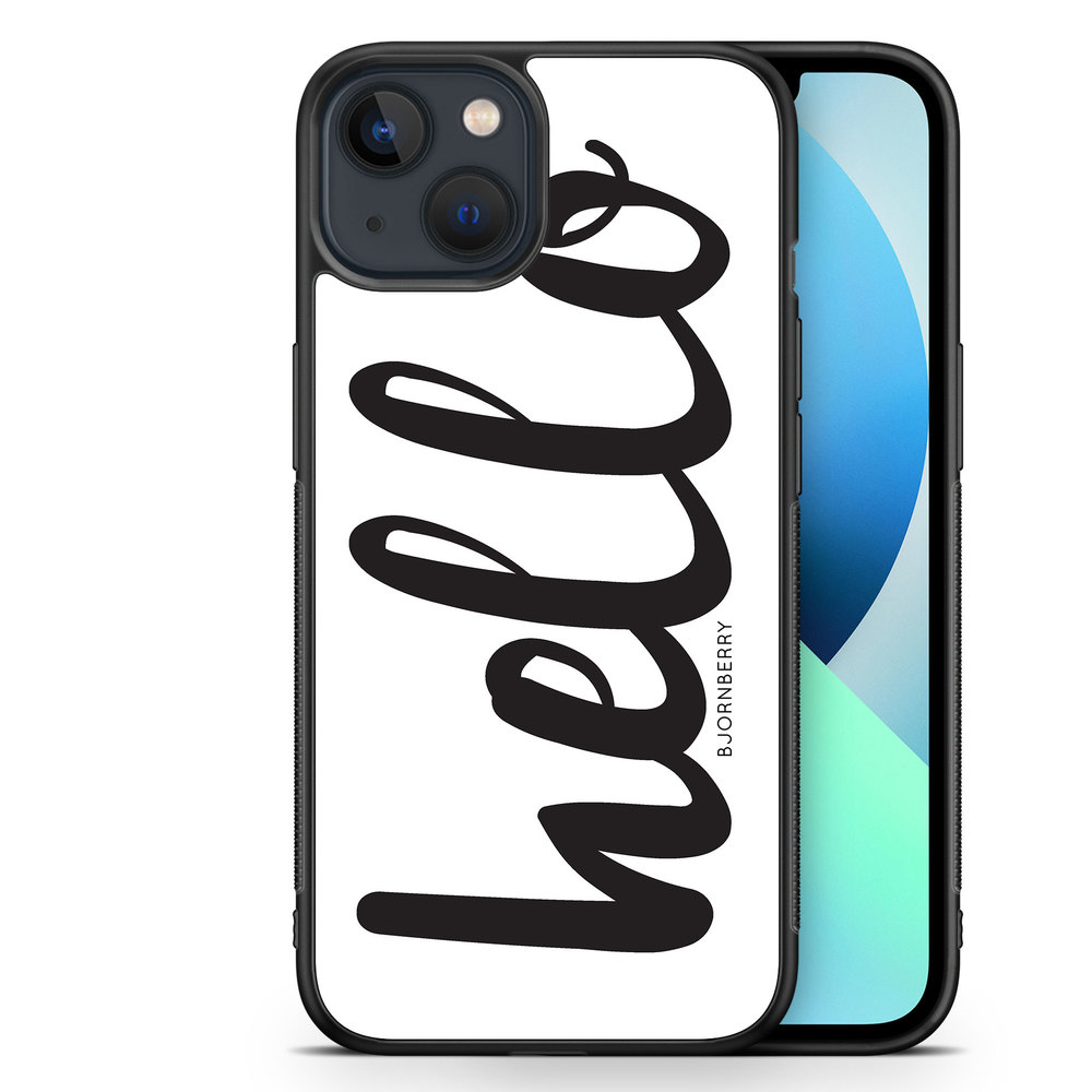 iPhone 13 Mini Case - Hello Black