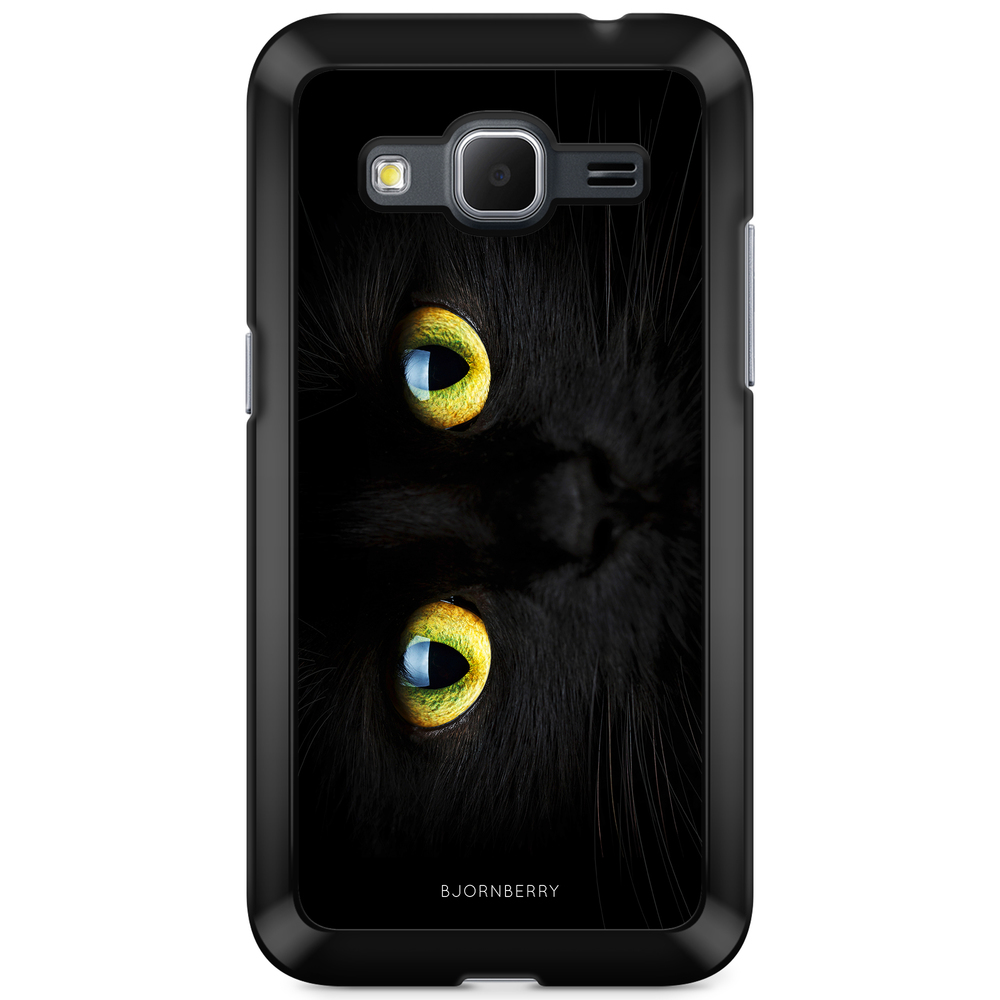 Samsung Galaxy Core Prime Case - Black Cat Close Up
