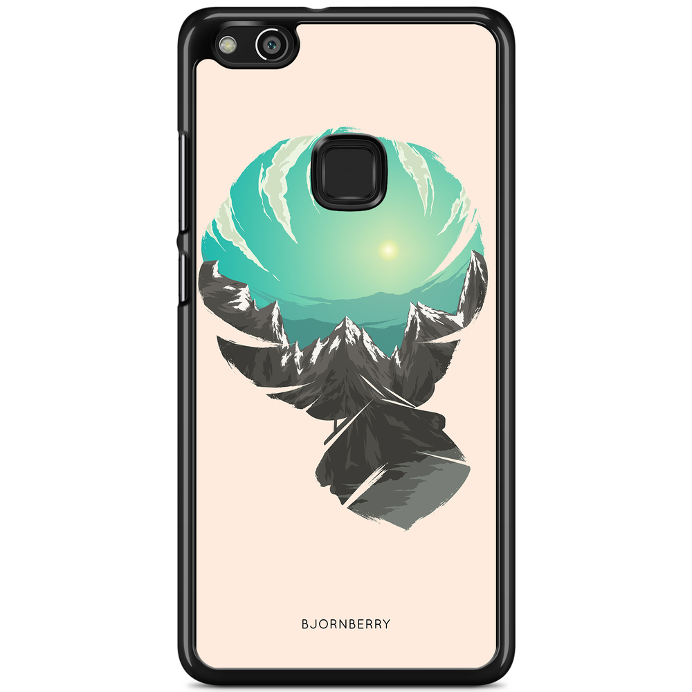 Huawei P10 Lite Case - Baloon Mountain