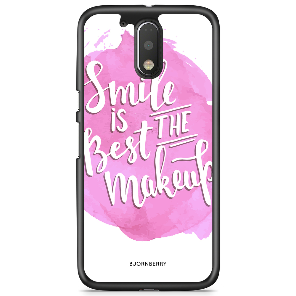 Moto G4/G4 Plus Case - Smile Quote