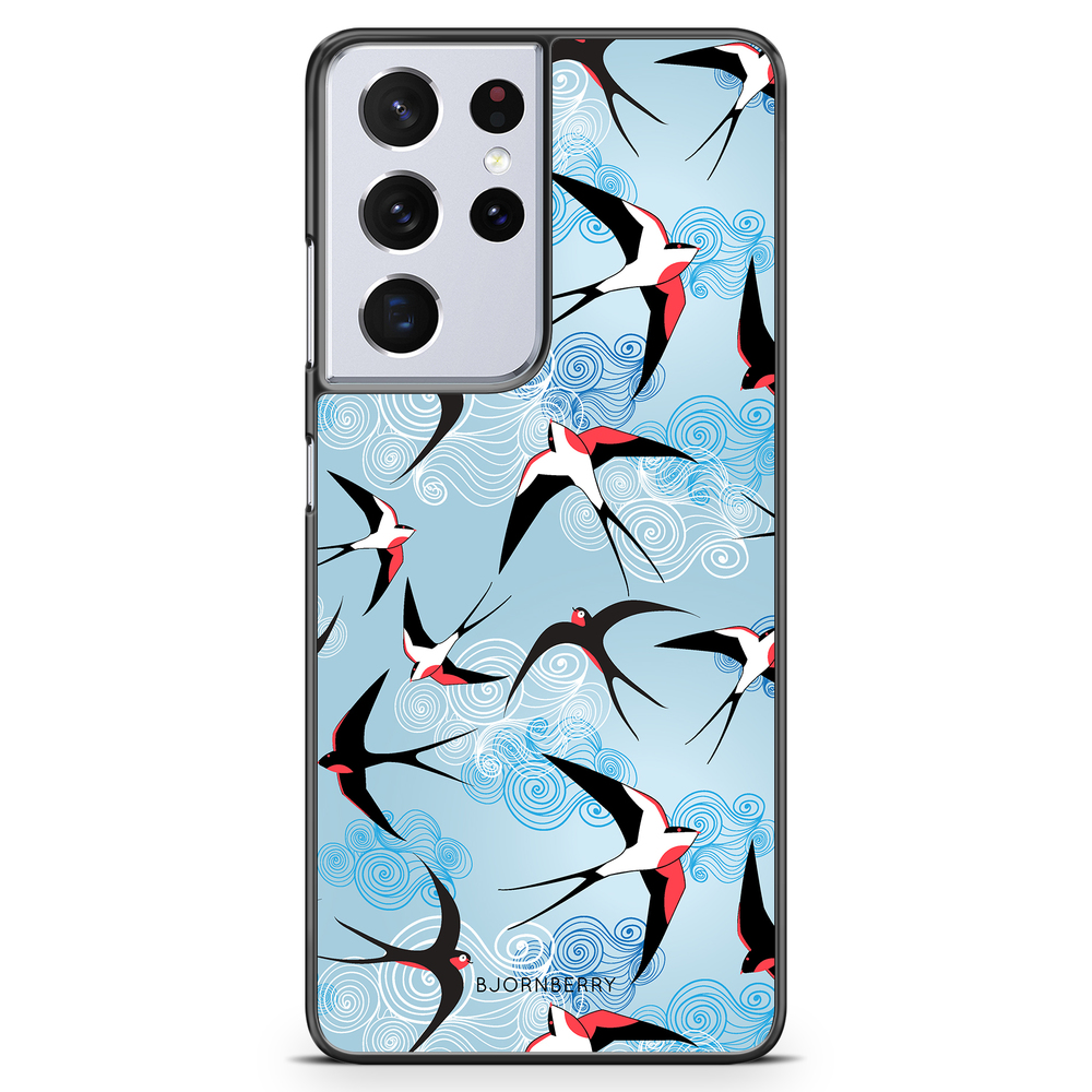Samsung Galaxy S21 Ultra Case - Swallows