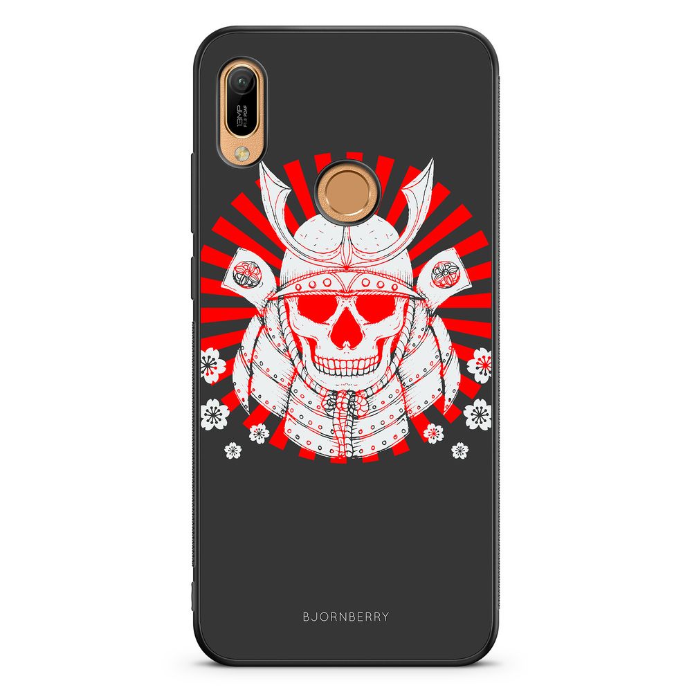 Huawei Y6 2019 Case - Samurai Skull
