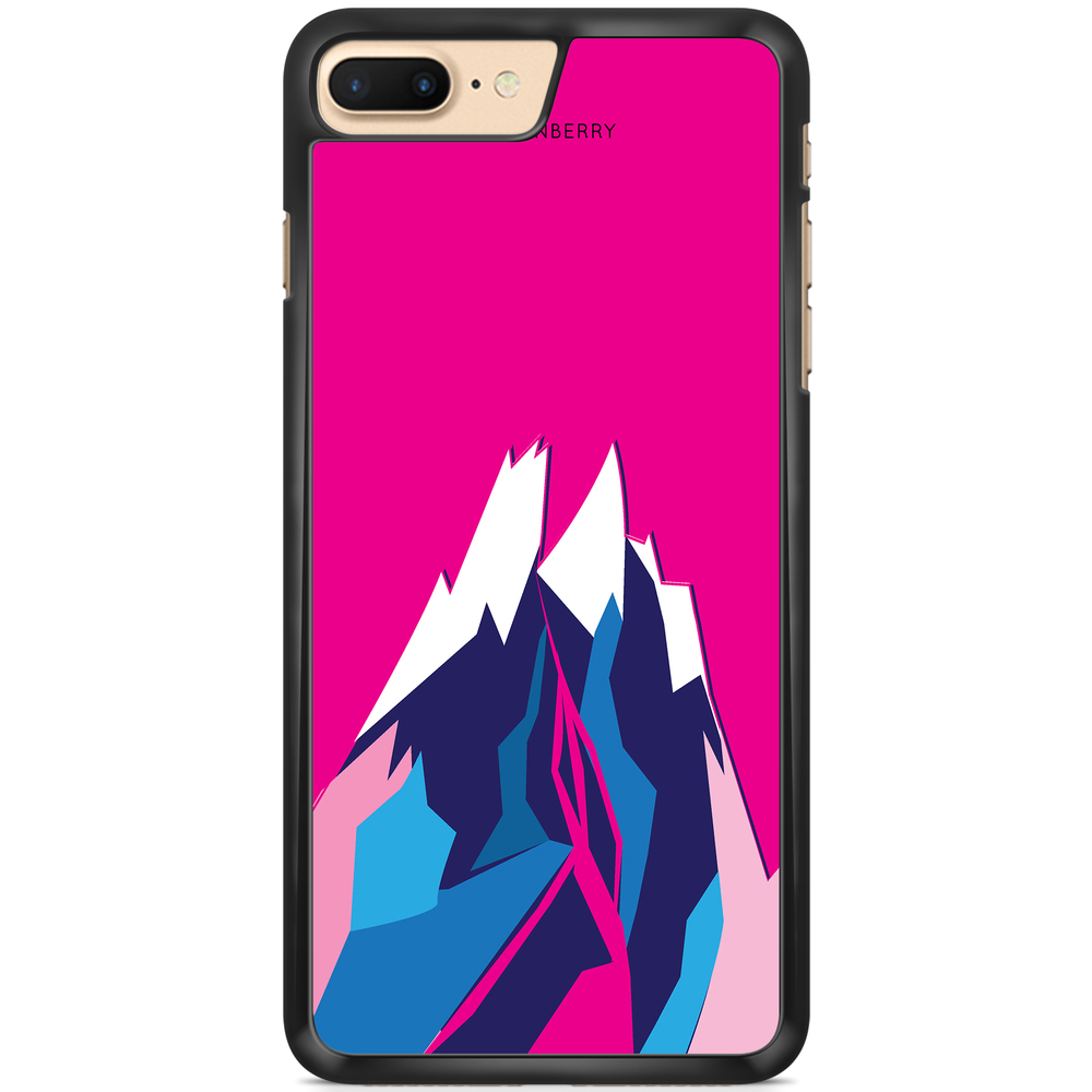 iPhone 7 Plus Case - Pink Mountain