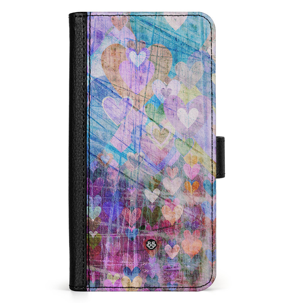 Doro 8050 Wallet Case - Hearts