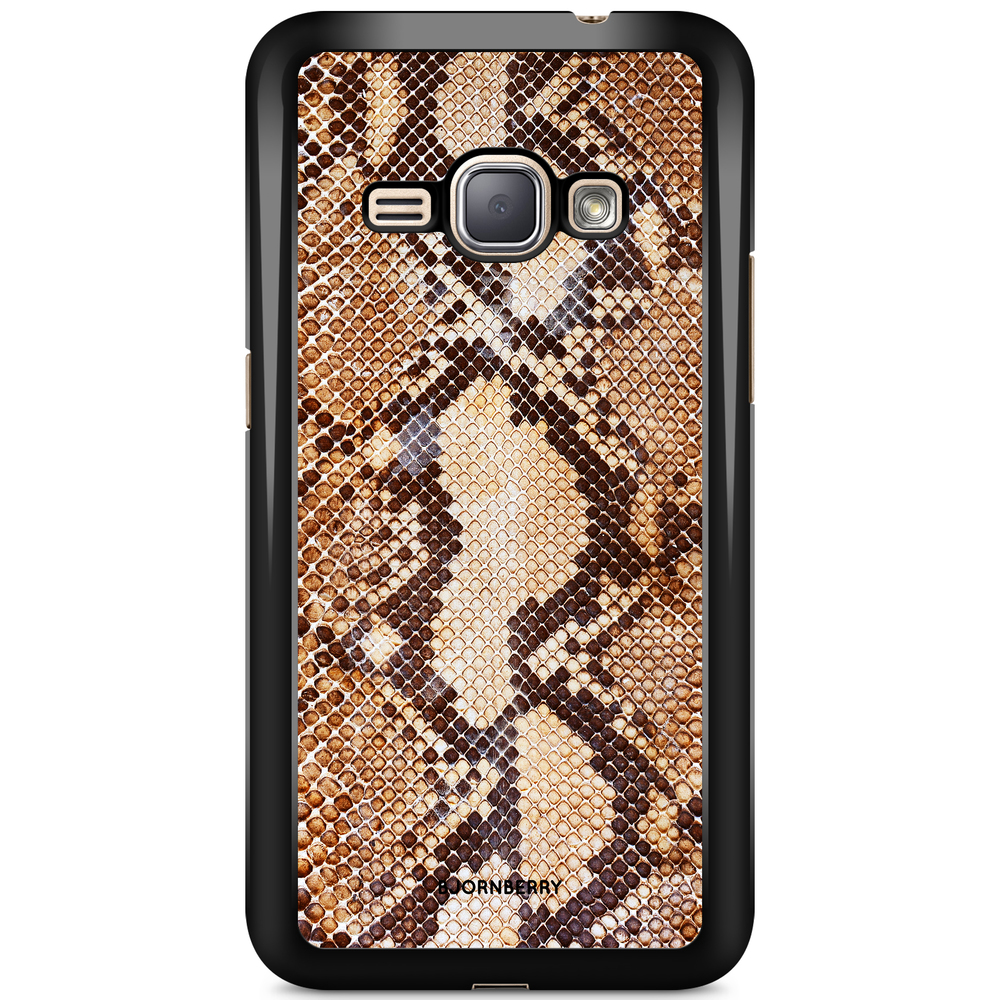 Samsung Galaxy J1 (2016) Case - Snakeskin Brown