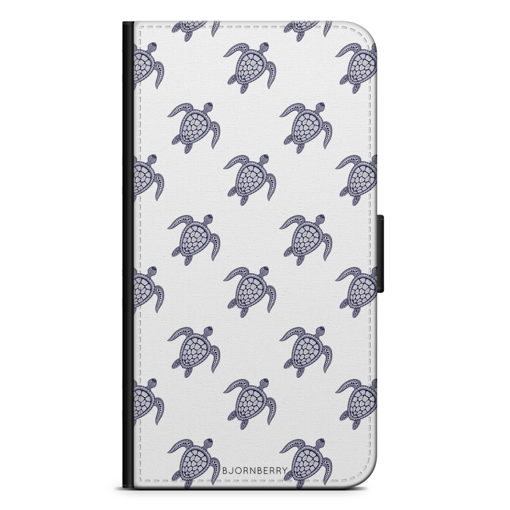 Sony Xperia L4 Wallet Case - Blue Turtles