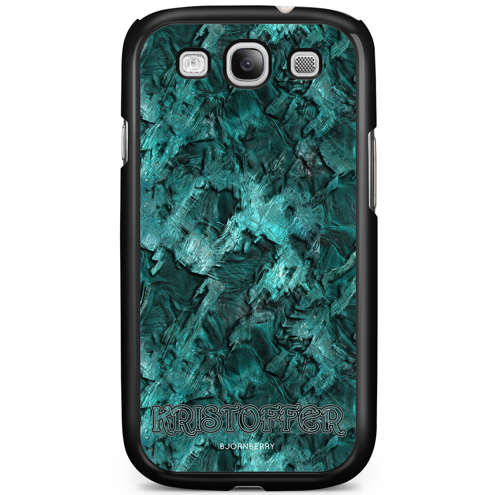 Samsung Galaxy S3 Mini Case Custom - Green Name