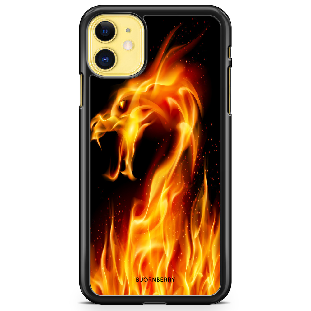 iPhone 11 Case - Flames Dragon