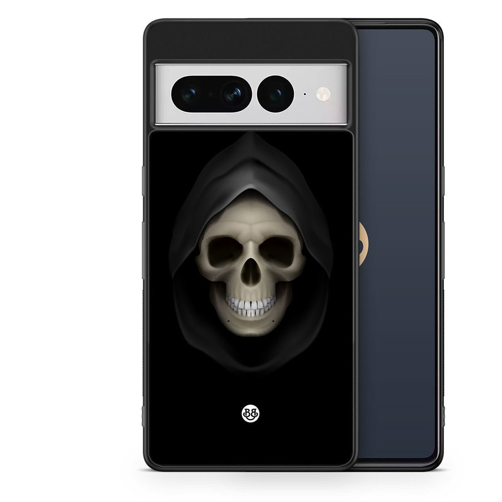 Google Pixel 7 Pro Case - Black Skull