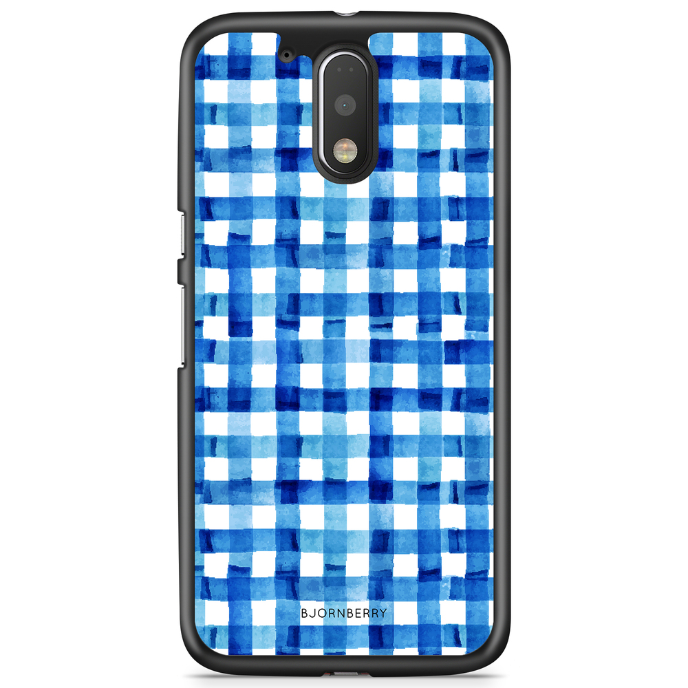 Moto G4/G4 Plus Case - Blue Stripes