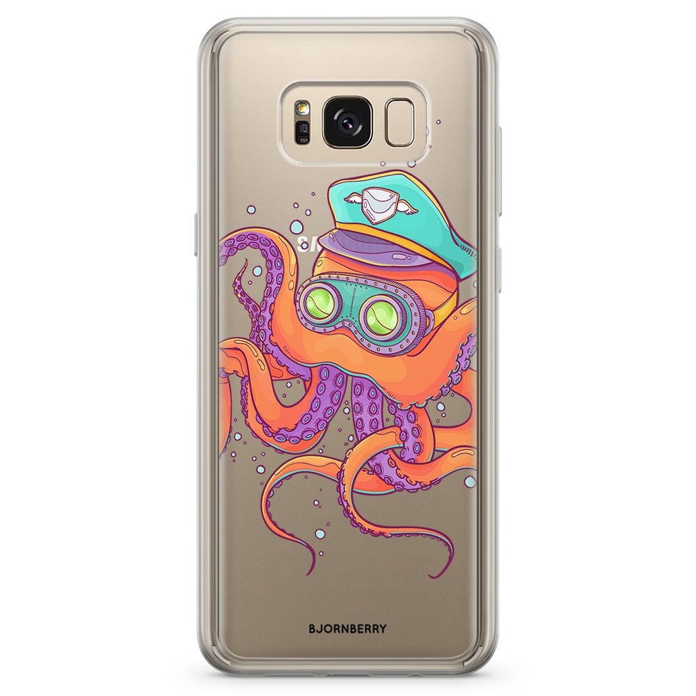 Samsung Galaxy S8 Plus Fashion Case - Captain Octopus