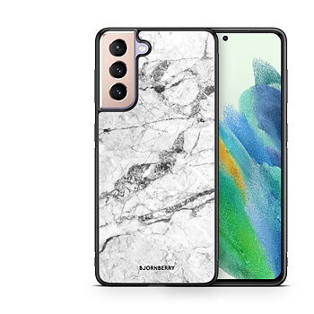 Samsung Galaxy S21 FE 5G Case - White Marble