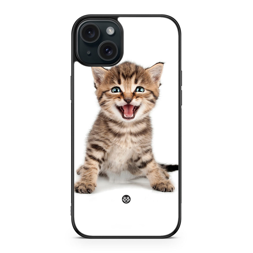 iPhone 15 Plus Case - Cute Kitten