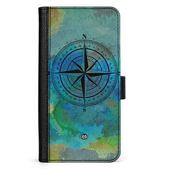 Samsung Galaxy S24 5G Wallet Case - Compass
