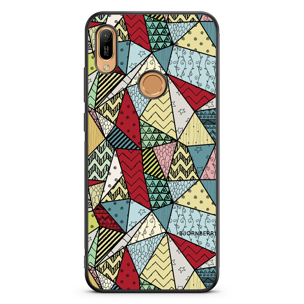 Huawei Y6 2019 Case - Polygons