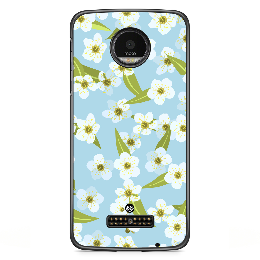 Motorola Moto Z Case - SUMMER GARDEN - Blossom Sky