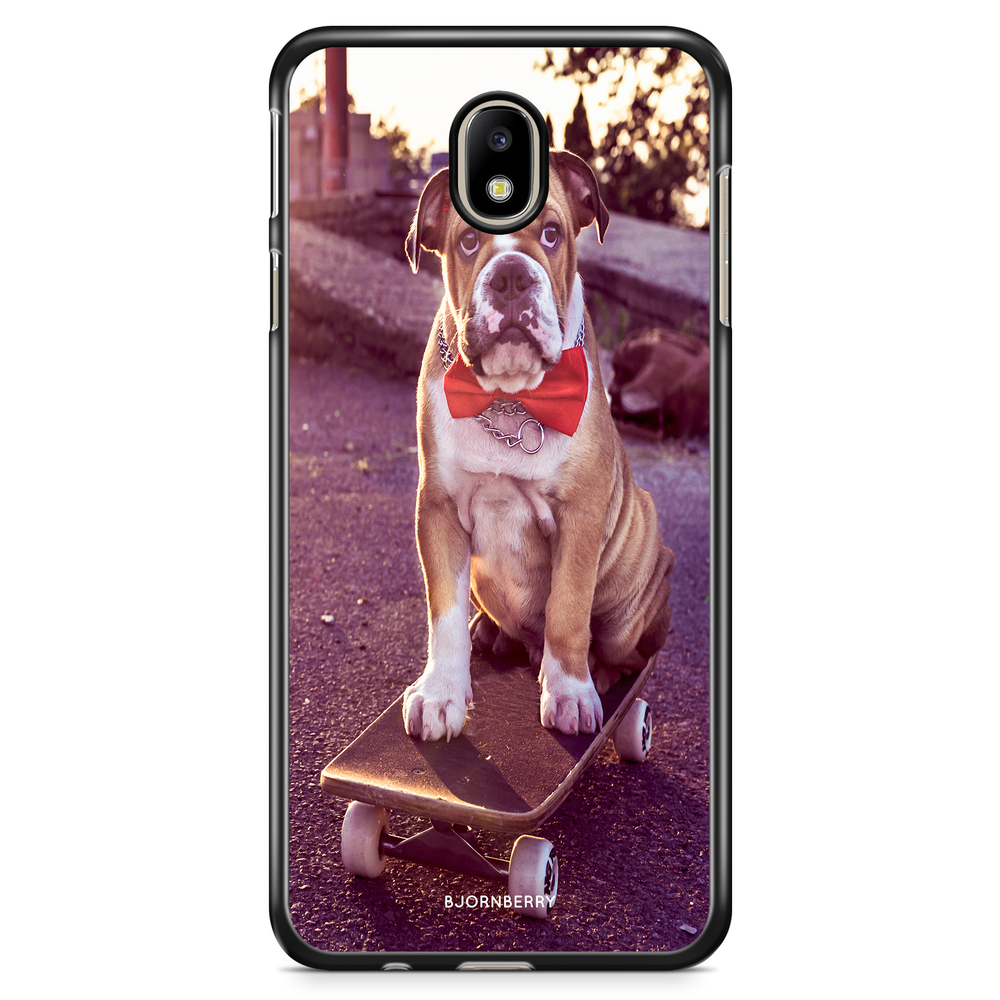 Samsung Galaxy J3 (2017) Case - Bulldog skateboard