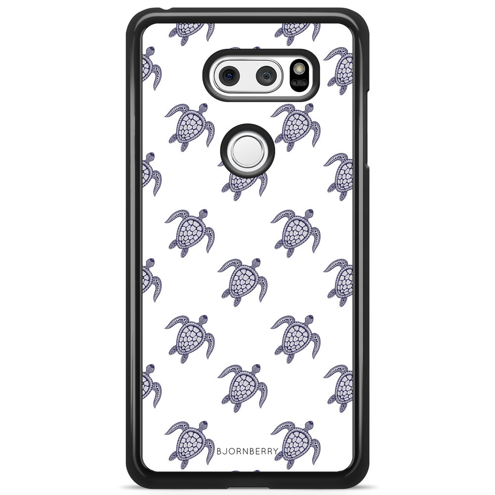 LG V30 Case - Blue Turtles