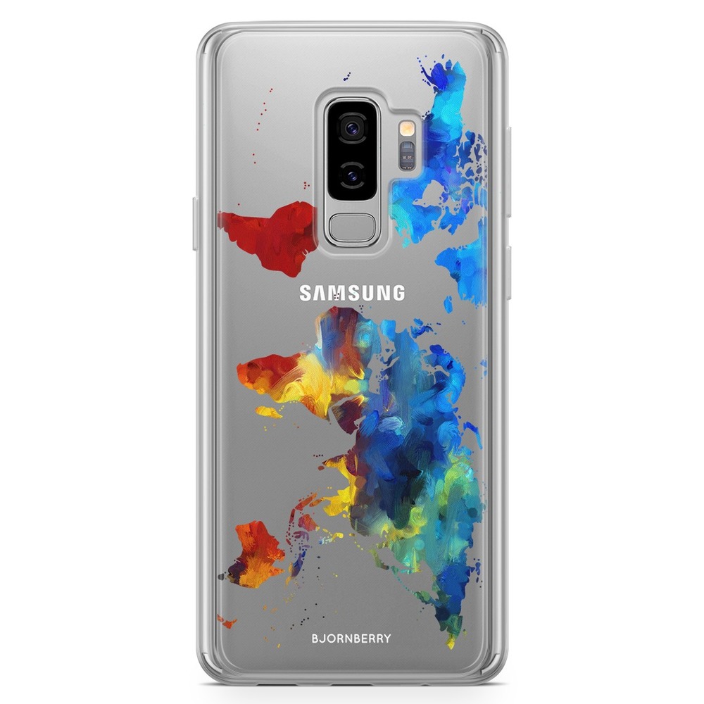 Samsung Galaxy S9 Plus Fashion Case - World Map