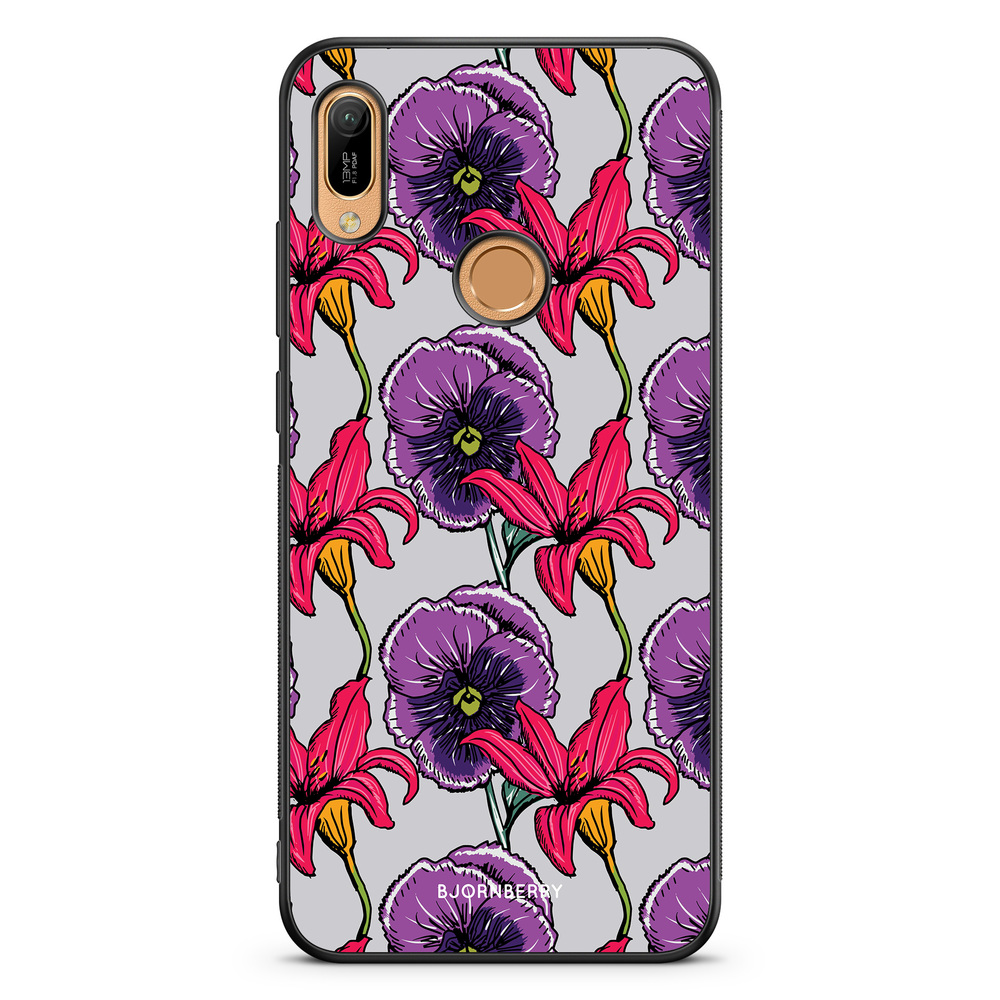 Huawei Y6 2019 Case - Flowers