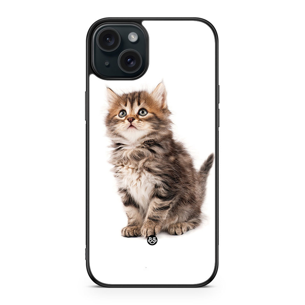 iPhone 15 Plus Case - Cute Kitten
