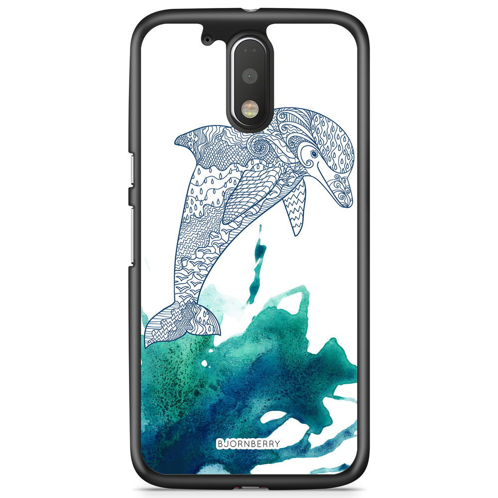 Moto G4/G4 Plus Case - Mandala Dolphine