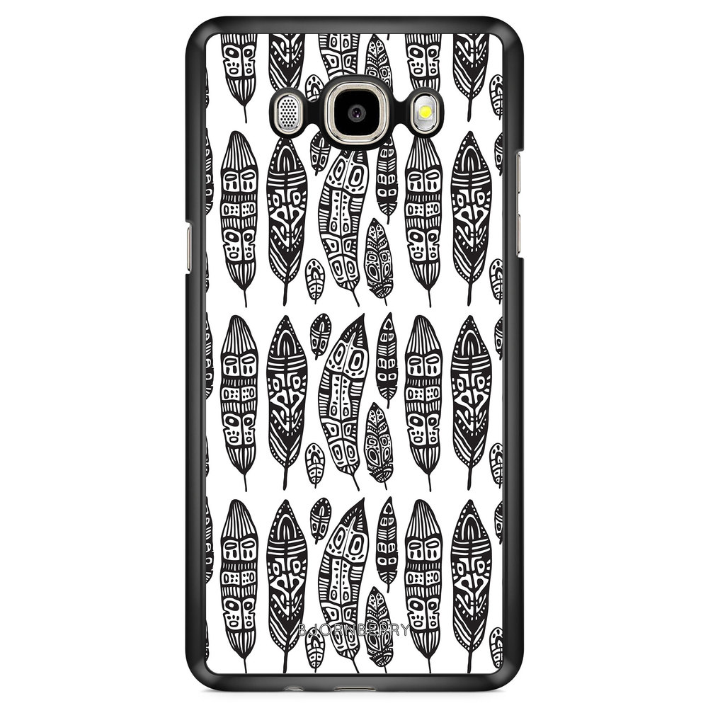 Samsung Galaxy J7 (2016) Case - Vintage Feathers