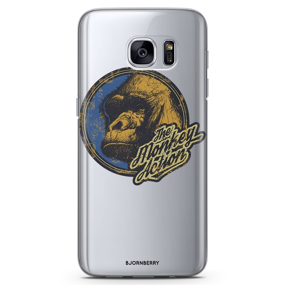 Samsung Galaxy S7 TPU Case - Monkey Action