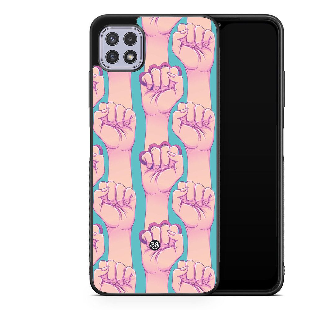 Samsung Galaxy A22 4G Case - Hand Pattern