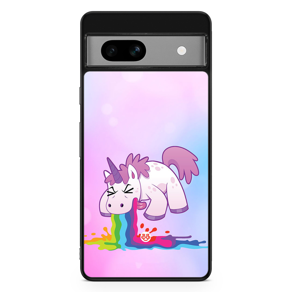 Google Pixel 7a Case - Puking Unicorn