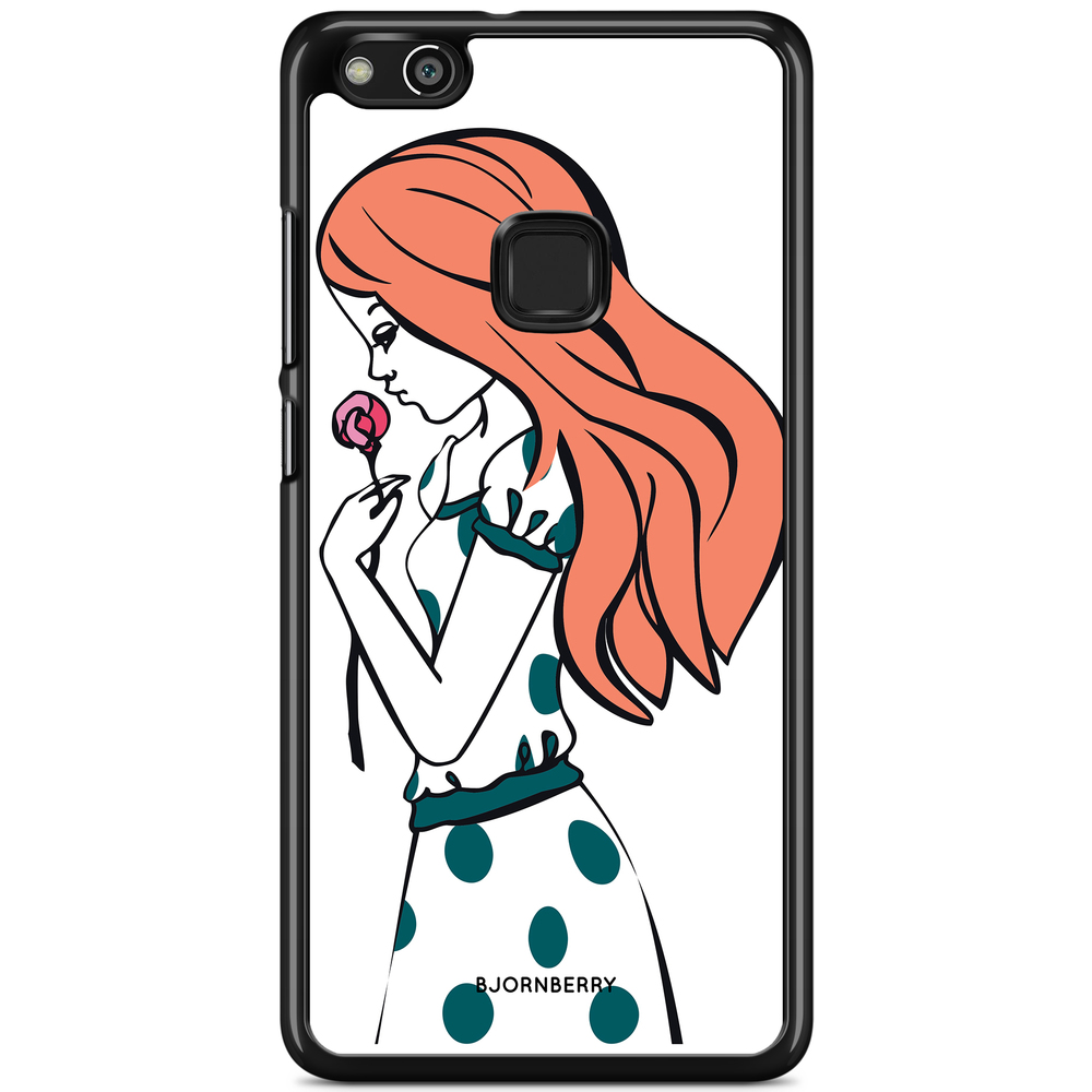 Huawei P10 Lite Case - Girl Rose