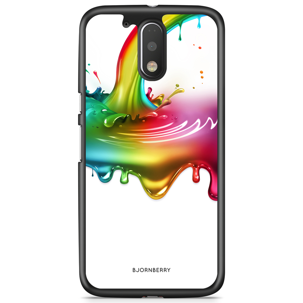 Moto G4/G4 Plus Case - Rainbow Splash