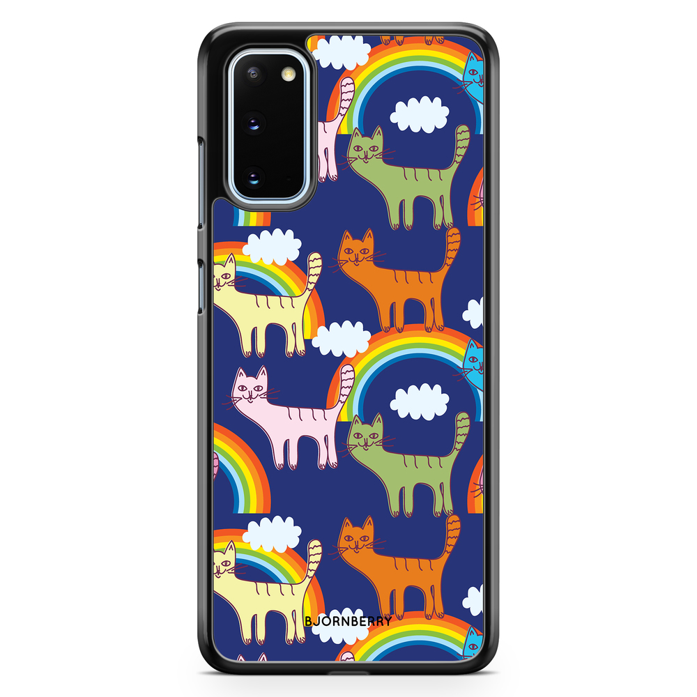 Samsung Galaxy S20 Case - Cats & Rainbows