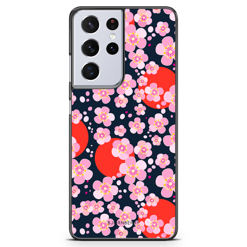 Samsung Galaxy S21 Ultra Case - Japanese Flowers