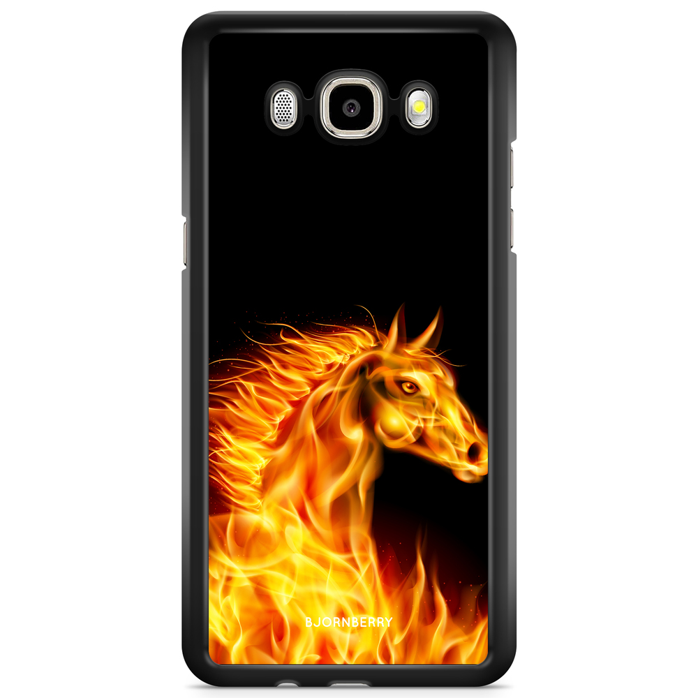 Samsung Galaxy J3 (2016) Case - Flames Horse
