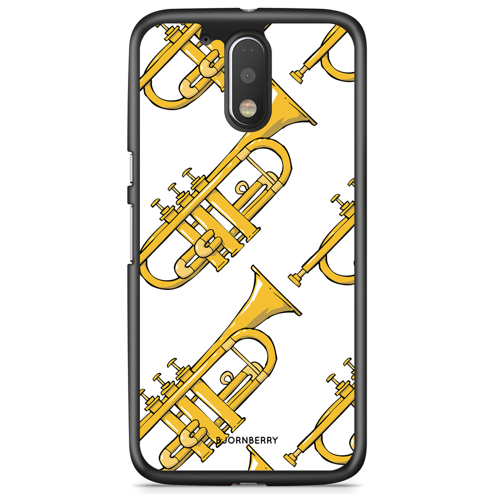 Moto G4/G4 Plus Case - Trumpet Pattern