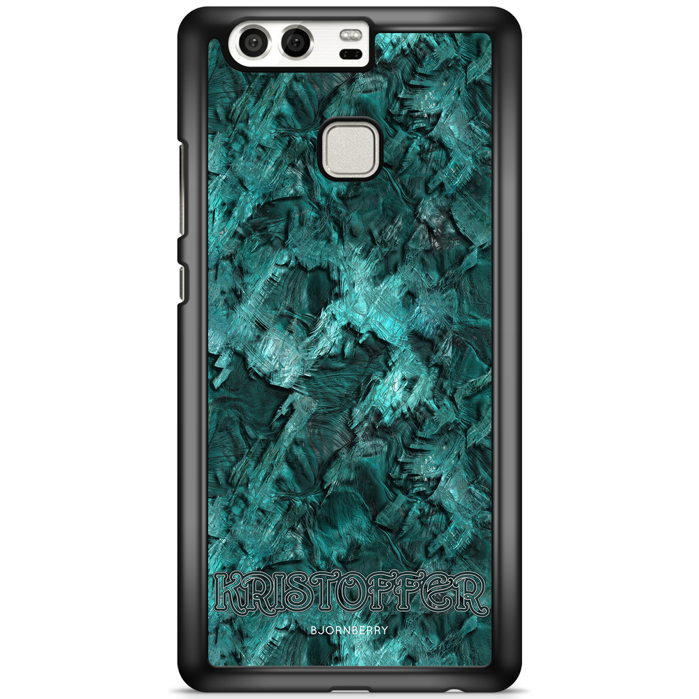 Huawei P9 Plus Case Custom - Green Name