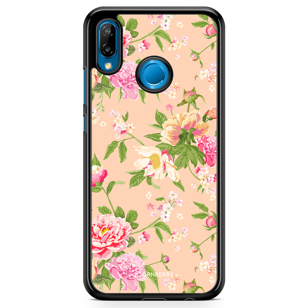 Huawei P20 Lite Case - Peony Flowers